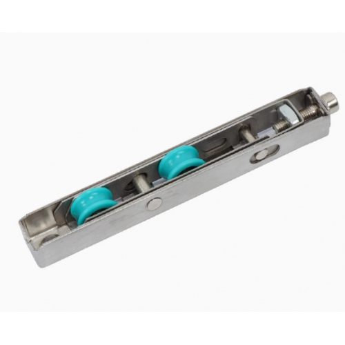 Door and window pulley：plastic sheel-2 roller  