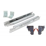 Ball Bearing Zinc Soft Close Drawer Slide Undermount Rear Bracket